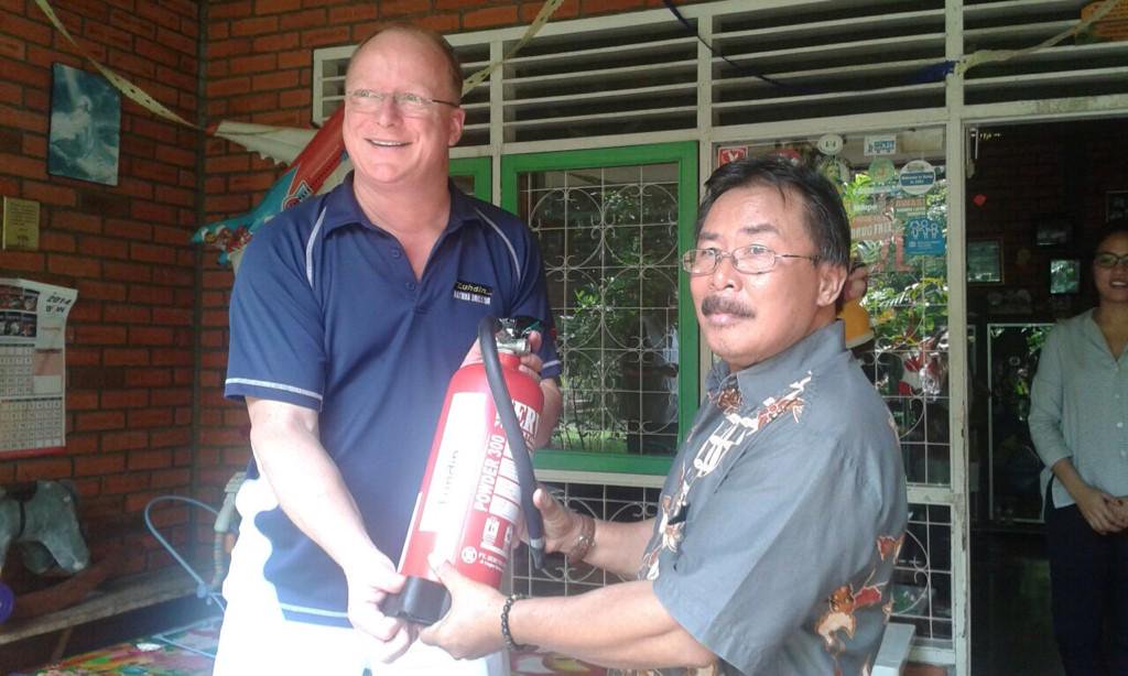 Annual sponsoring and safety campaign at SOS Village orphanage